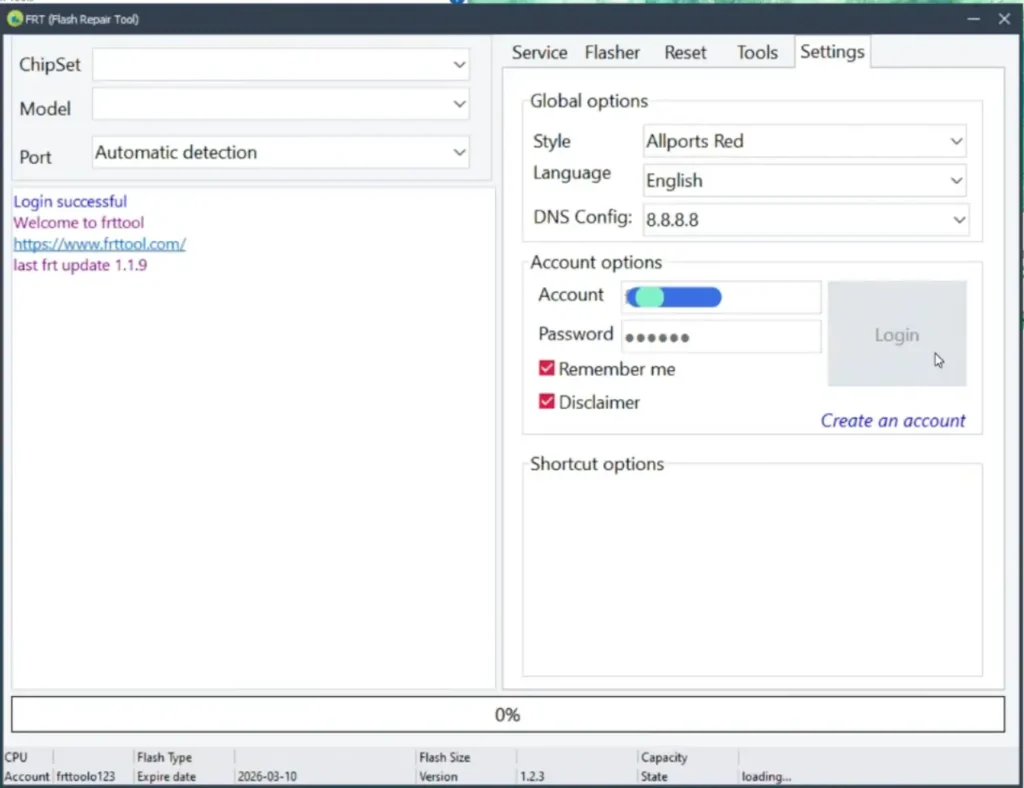FRT Tool Pro Activation and Login